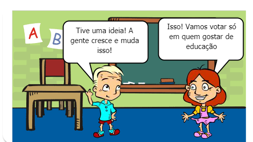 Cadê a professora