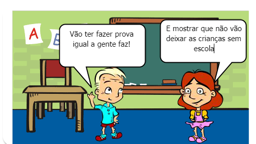 Cadê a professora
