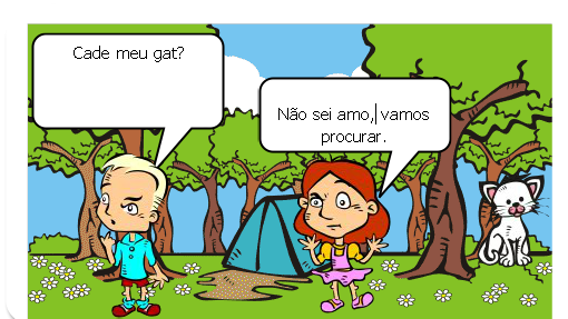                                O gato perdido