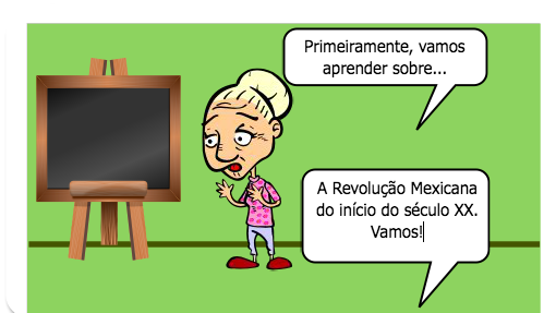 Esse é um gibi sobre a revolução Mexicana do século XX
