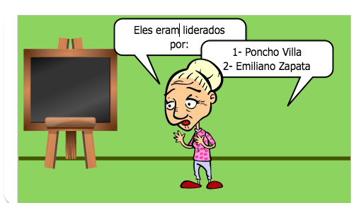 Esse é um gibi sobre a revolução Mexicana do século XX
