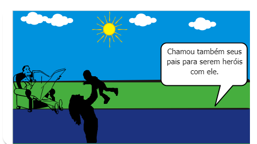 Hulgui era uma criança muito criativa que gostava muito de brincar todos os dias. 