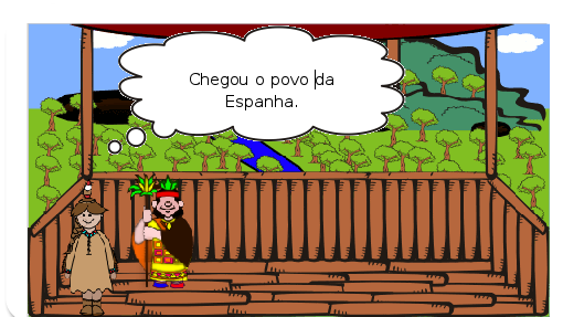 Depois da Espanha e Portugal se lançarem ao mar para explorar novas rotas para a Índia e se perderam e chegaram na América também acharam os índios. 