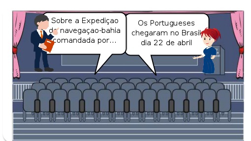 Era uma vez,uma professora de historia ela marcou uma avaliação com seus alunos e chegou o grande dia a avaliaçao era hoje ela iria fazer perguntas orais cada pergunta valeria 1 ponto.Ela começou: