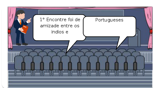 Era uma vez,uma professora de historia ela marcou uma avaliação com seus alunos e chegou o grande dia a avaliaçao era hoje ela iria fazer perguntas orais cada pergunta valeria 1 ponto.Ela começou: