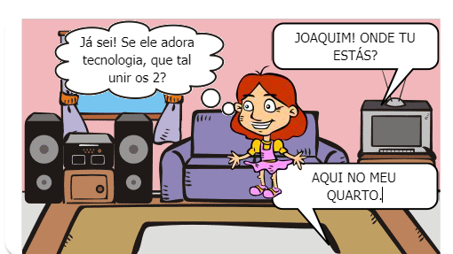 Trata-se de um menino que não gostava de ler, só queria saber das suas tecnologias (celular, tablet e computador). Até que sua irmã teve uma brilhante ideia para que ele se interessasse pela literatura.