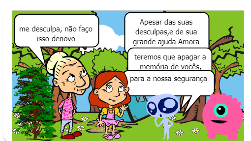 apos um frustrado planejamento de viagem escolar, Amora decide ir sozinha a floresta mako e acaba se deparando com criaturas misticas e solucionando o mistério, onde o culpado era alguém mais próximo do que ela imaginava