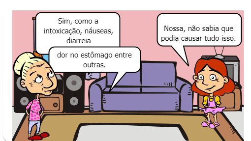 Como uma barra de chocolate pode fazer mal a saúde.