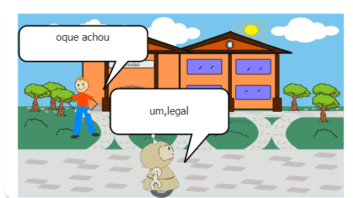 este primeiro gibi fala sobre gibi