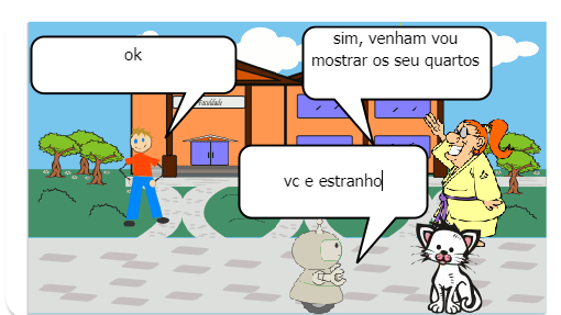 este primeiro gibi fala sobre gibi