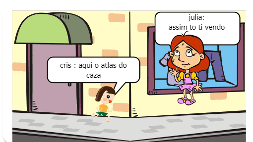 a peça mae e filha  tudu encomendado em um pacote num canal muito divertido e animado julia minegirl