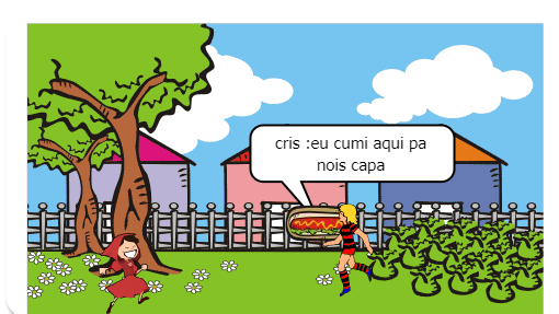 a peça mae e filha  tudu encomendado em um pacote num canal muito divertido e animado julia minegirl
