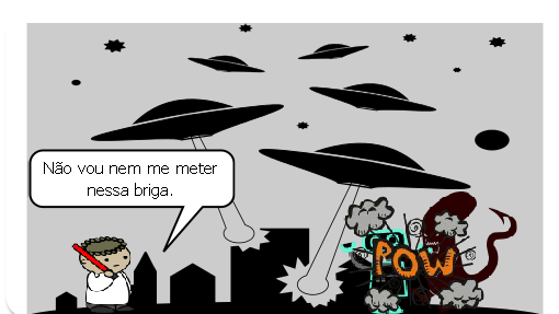 Os robos se rrevoltaram contra os alienigena por que os aliens queriam ficar com a batata do poder e virou uma enorme batalha