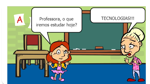 Relevância das tecnologias em sala de aula, entre professore e o aluno.