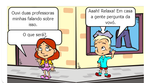 Gibi educativo, que de uma forma divertida explica o que é mastite.