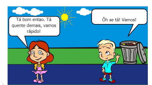 Gibi educativo, que de uma forma divertida explica o que é mastite.