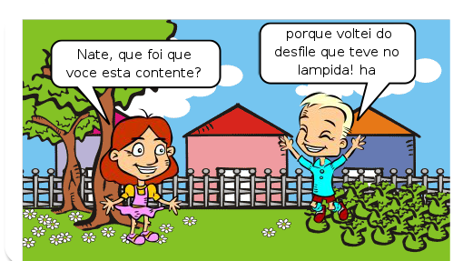 Nate conta o que aconteceu no carnaval.