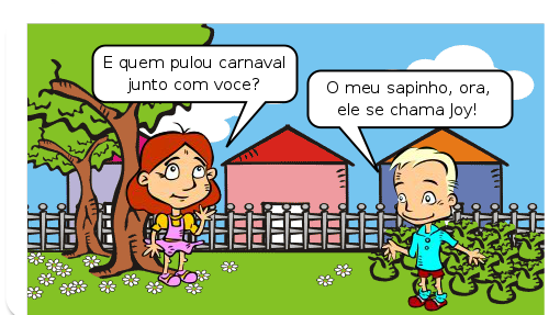 Nate conta o que aconteceu no carnaval.