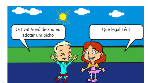 Adoção de um bichinho