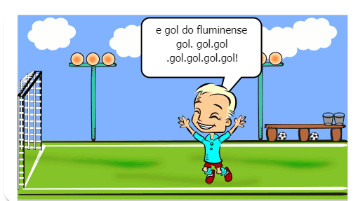  <br />
   <br />
amigo predio e amigos colegio e eu vendo jogo fluminense escalao