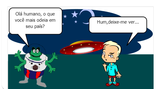 A hipocrisia do povo brasileiro