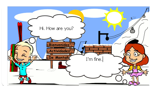 climbing a mountain.