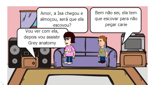 História de um menino que não gostava de tomar banho