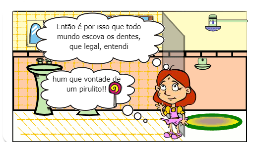 História de um menino que não gostava de tomar banho