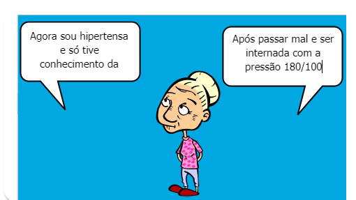 cuidados com a hipertensão pós alta hospitalar, orientações, cuidados e a nova rotina de dona cleuza depois que descobriu ser hipertensa.