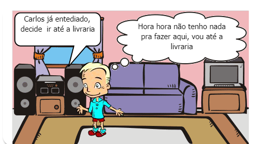 na biblioteca