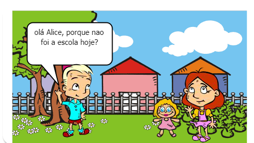 Uma menina sapeca e inteligente que aprende com facilidade como fazer multiplicação.
