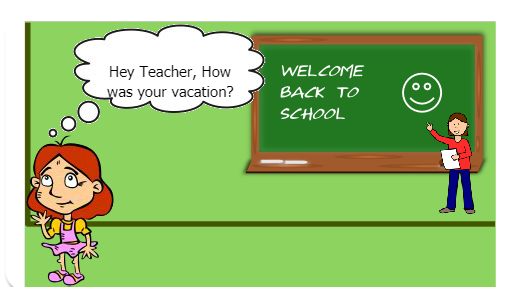 Aluna faz perguntas para a professora. 