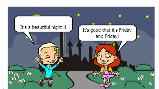 <br />
comics about day to day ..