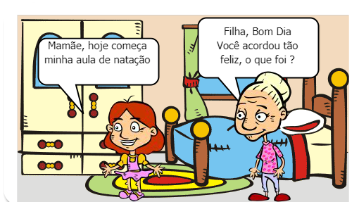 Minha Primeira Aula de Natação