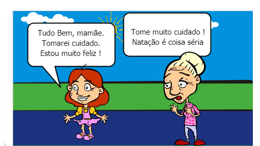 Minha Primeira Aula de Natação