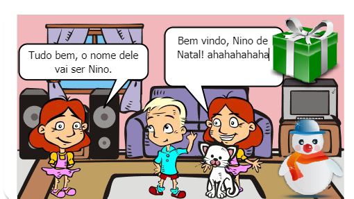 Nino presente de Natal