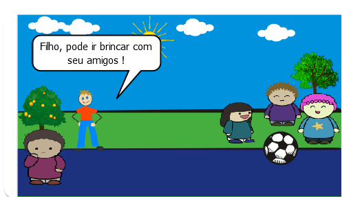 Ser criança é a melhor coisa do mundo, é poder ter amigos verdadeiros. As crianças não veem  qualquer diferença umas nas outras e seus corações são puros e não existe preconceito. 