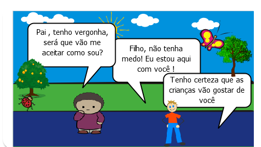 Ser criança é a melhor coisa do mundo, é poder ter amigos verdadeiros. As crianças não veem  qualquer diferença umas nas outras e seus corações são puros e não existe preconceito. 