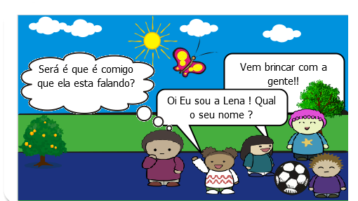 Ser criança é a melhor coisa do mundo, é poder ter amigos verdadeiros. As crianças não veem  qualquer diferença umas nas outras e seus corações são puros e não existe preconceito. 