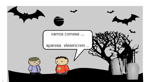 Ele veio do simiterio