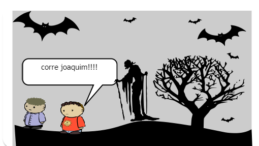 Ele veio do simiterio