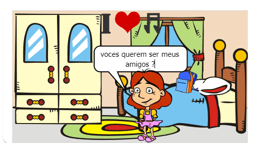   Hoje vamos contar Uma menina que nao  tinha amigos.