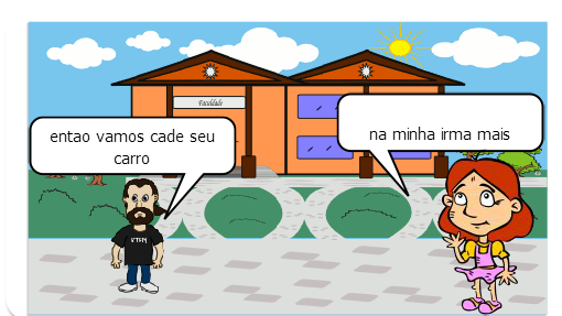 o texto fala sobre uma menina com seu primeiro carro
