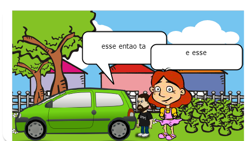 o texto fala sobre uma menina com seu primeiro carro