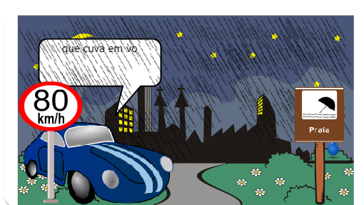 o grande dia de passeio