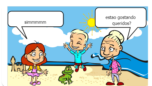 o grande dia de passeio