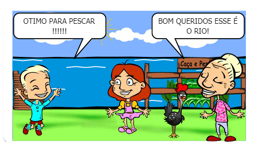 o grande dia de passeio