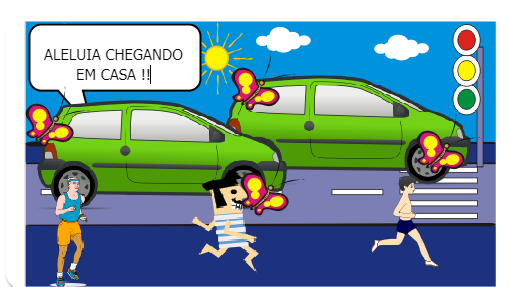 o grande dia de passeio