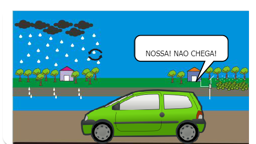 o grande dia de passeio