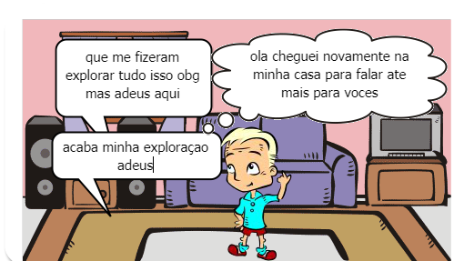 E um explorador que explora varios lugar cinema casas neve etc.